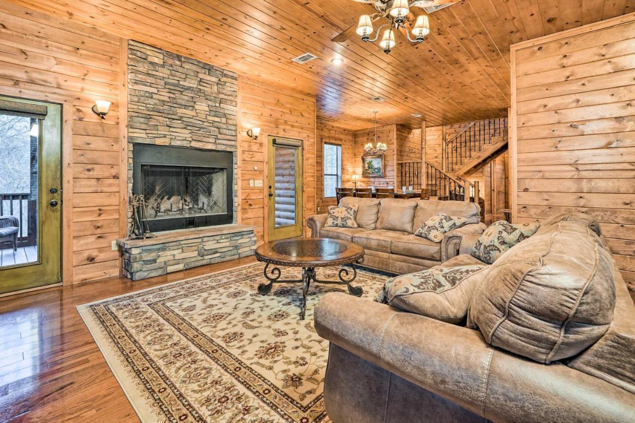 Broken Bow Cabin With Deck, Hot Tub And Fire Pit! Экстерьер фото